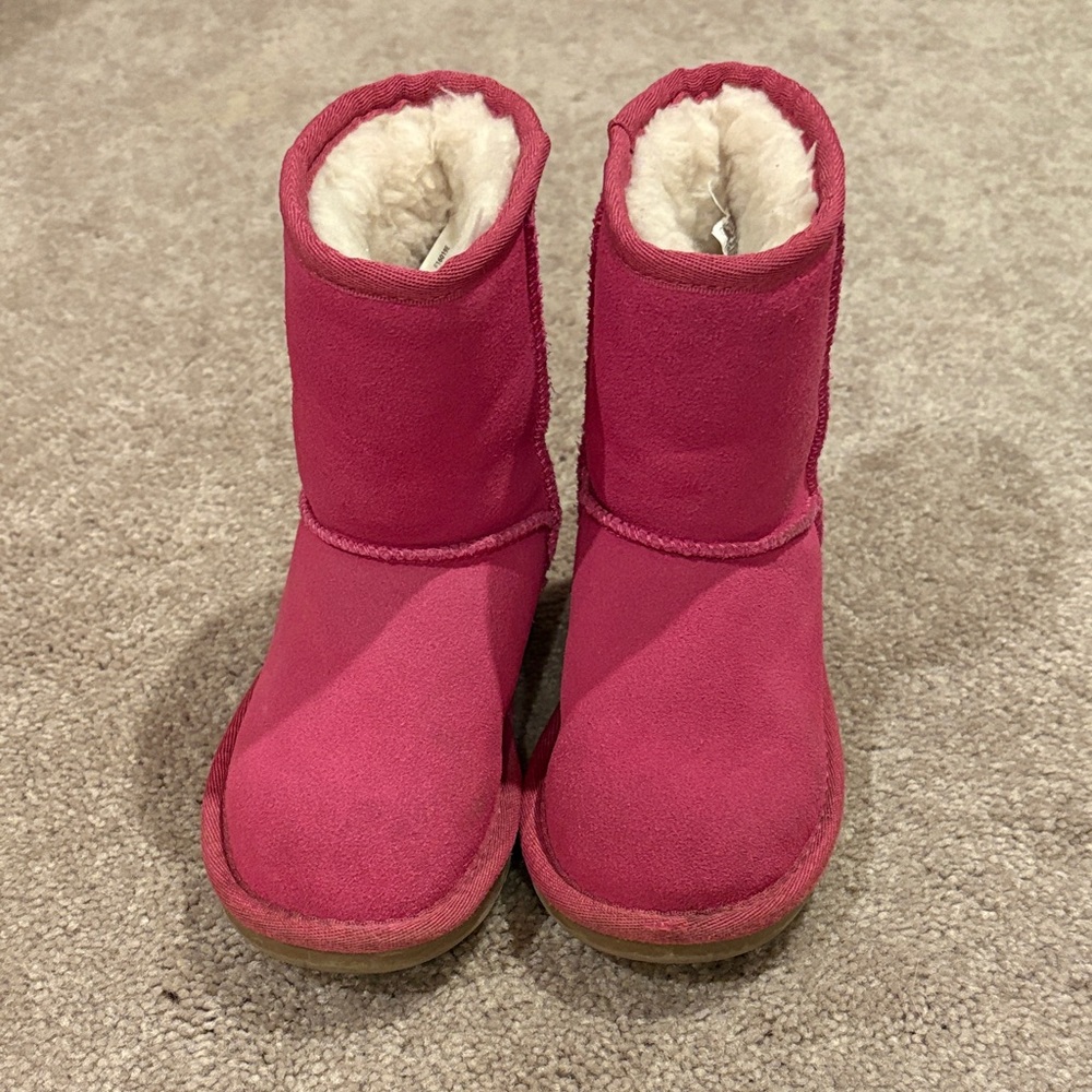 Koolaburra Pink Kids Boots